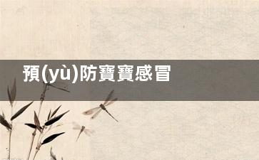 預(yù)防寶寶感冒趕走細(xì)菌最關(guān)鍵  十大法寶不能忘(孩子感冒預(yù)防)